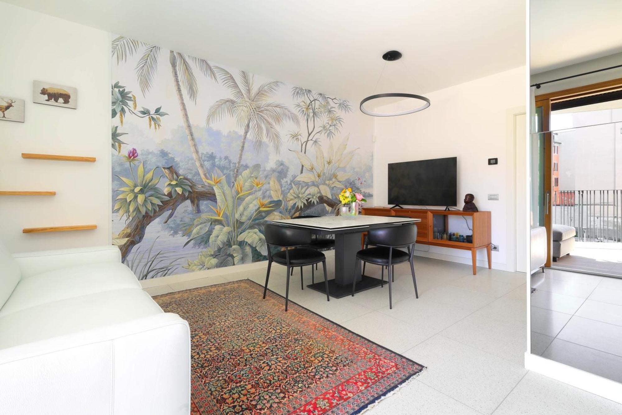 Luxury Apartment Con Terrazza, Palestra, Cowork & Box Privato Милан Экстерьер фото